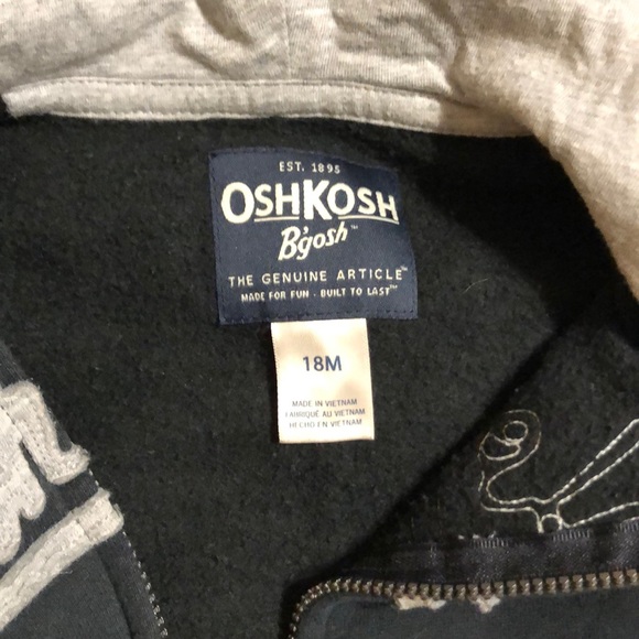 OshKosh Little boy’s Hoodie - Picture 2 of 3